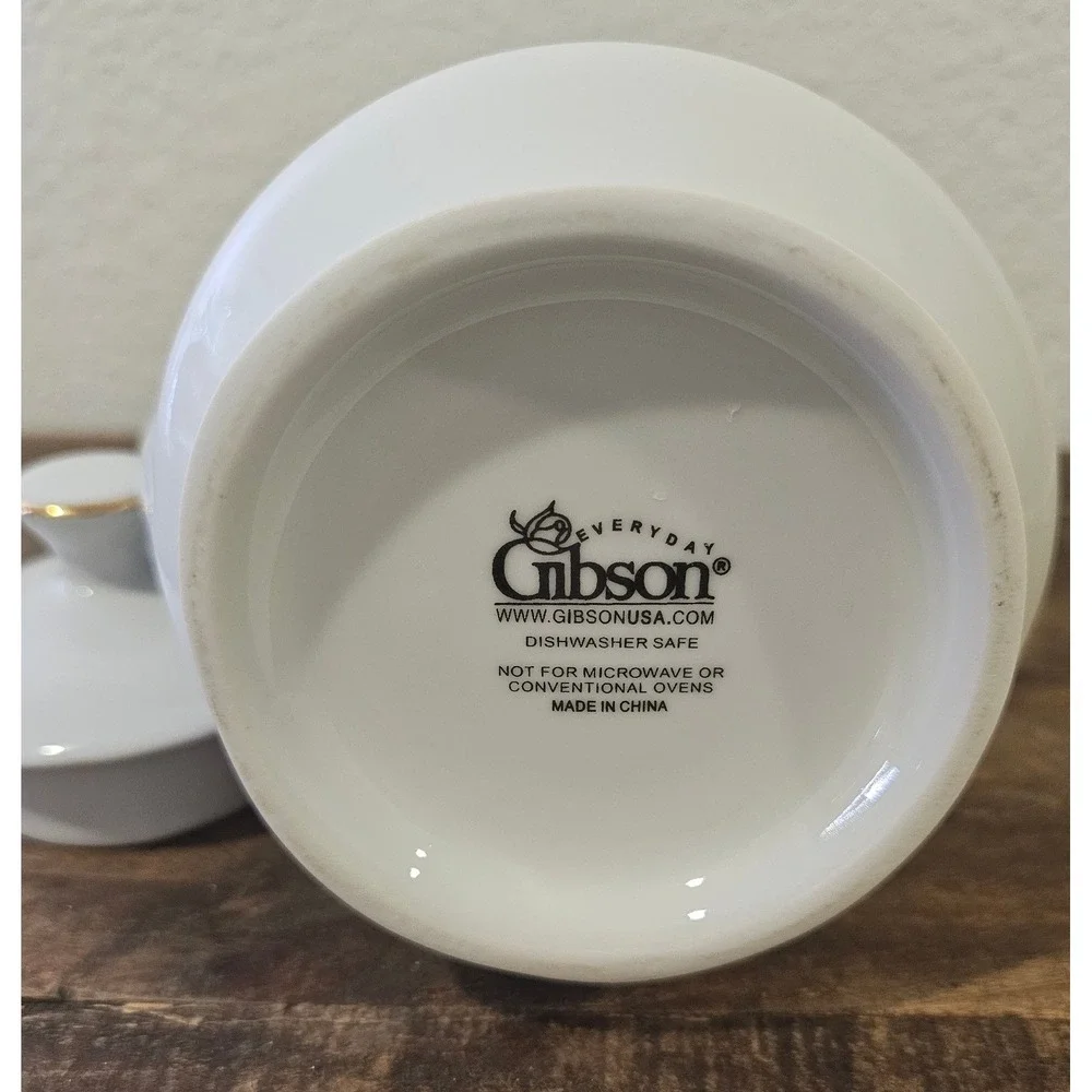 Gibson housewares white